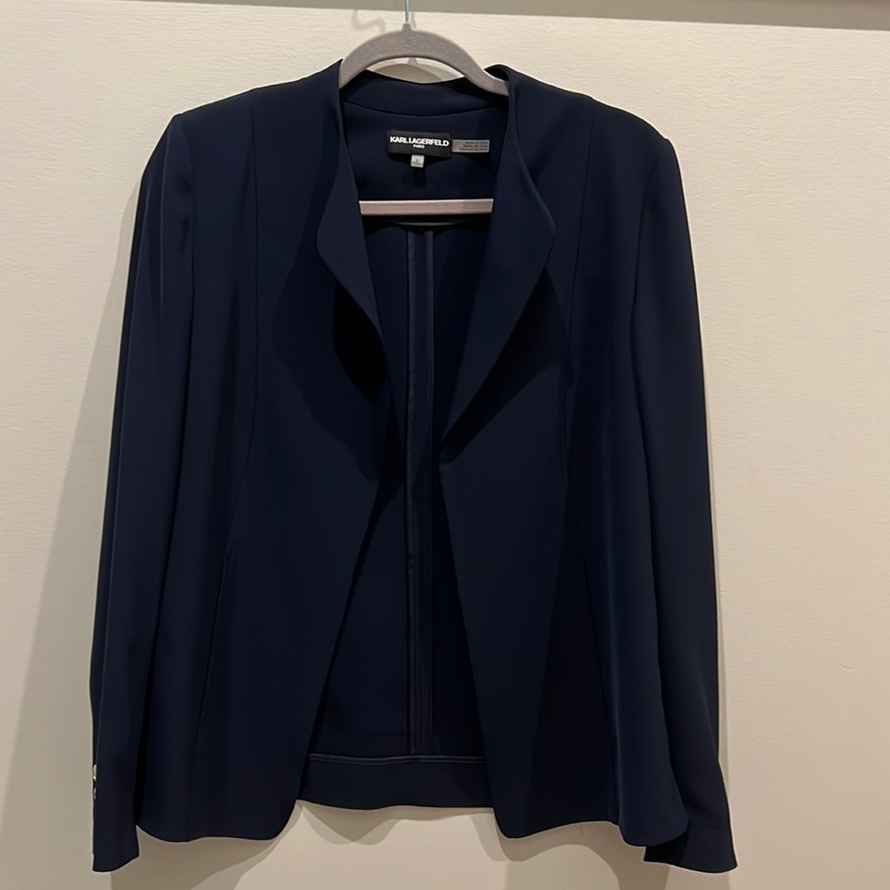 Karl Lagerfeld Blazer size 6 -Navy
